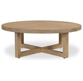 Joel Natural Round Coffee Table