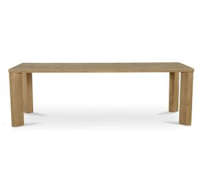 Segment Heritage Brown 96" Rectangular Dining Table