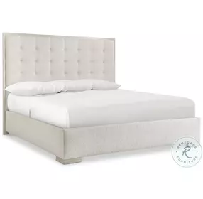 Cornelia Beige King Panel Bed