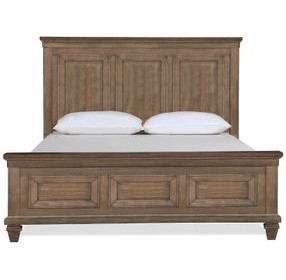 Mariana Mocha King Panel Bed