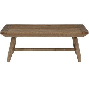 Riverdale Brown Rectangular Coffee Table