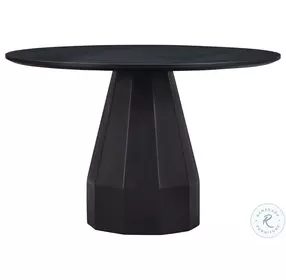 Templo Black Outdoor Dining Table