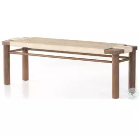 Shona Russet Mahogany Bench