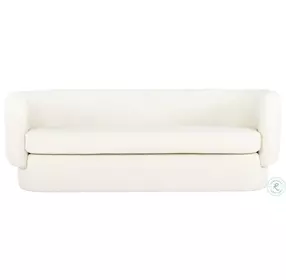 Koba White 84" Sofa