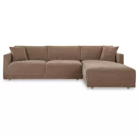 Bryn Camel 2 Piece Modular RAF Sectional with Pillows