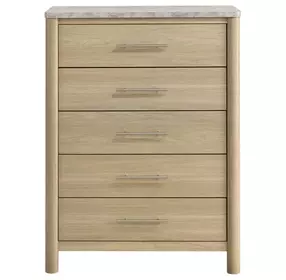 Joanna Natural 5 Drawer Chest