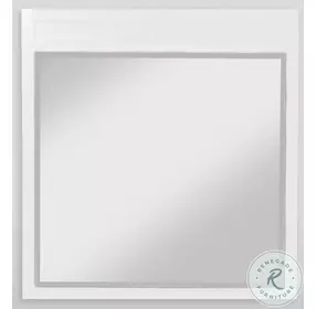 Carmel White Mirror