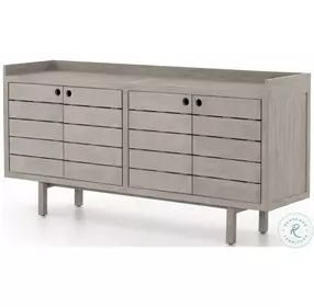 Lula Weathered Grey Outdoor Sideboard