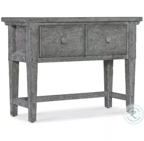 Commerce And Market Distressed Blue Stonewashed Console Table