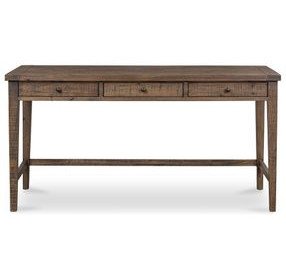 Liam Aged Brown 60" Writing Desk