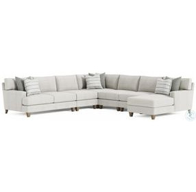Mila Beige 6 Piece Sectional