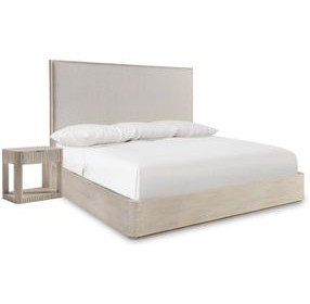 Lucerne Alba Performance Fabric Upholstered Panel Bedroom Set