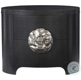 Silhouette Figured Onyx Nightstand