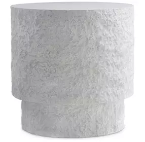 Pincio Gray Round Side Table