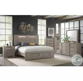 Argo Grey Panel Bedroom Set