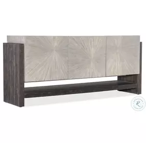 Horizon View Natural Dark Wood Credenza