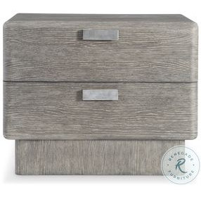 Monolith Puma 2 Drawer Nightstand with 2 Port USB Charging