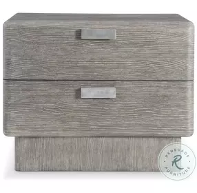 Monolith Puma 2 Drawer Nightstand with 2 Port USB Charging
