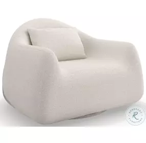 Serenity Ivory Swivel Chair
