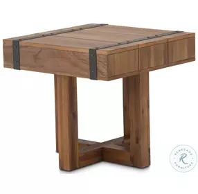 Brookhaven Burnt Umber End Table