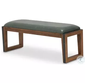 Brooklyn Walk Gray Dining Bench
