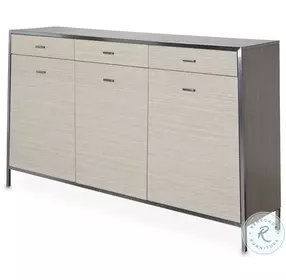 Silverlake Village Washed Oak Village Sideboard