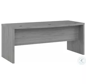Echo Modern Gray 72" Bow Front Desk