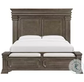 Paterson Grey King Storage Bed