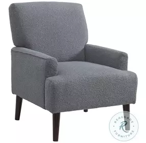 May Grey Accent Chair