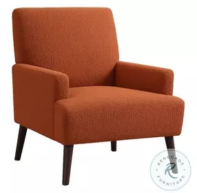 May Orange Accent Chair