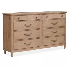 Harmony Heights Belgium Wheat 8 Drawer Dresser