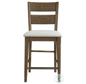 Koloa Honey Ladder Back Barstool Set of 2