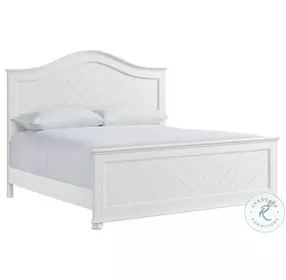 Conaughey White King Panel Bed