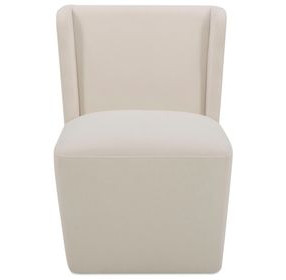 Cormac Cream Performance Fabric Upholstered Dining Chair