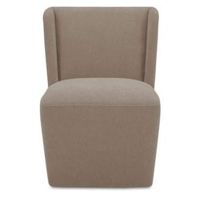 Cormac Warm Sand Performance Fabric Upholstered Dining Chair