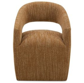 Barrow Amber Glow Performance Fabric Upholstered Dining Chair
