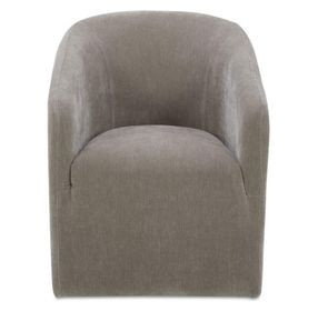 Sandy Beige Performance Fabric Upholstered Dining Chair