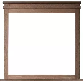 Coventry Hall Pecan Rectangle Dresser Mirror