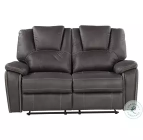 Katrine Charcoal Manual Reclining Loveseat from Steve Silver