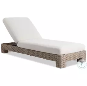 Trieste Pampas And Cream Outdoor Chaise