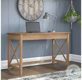 Key West Reclaimed Pine 48" Writing Home Office Set