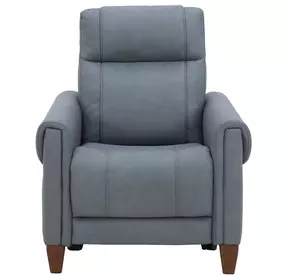 Corvin Blue Dusk High Leg Power Recliner with USB Charging