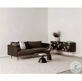 Nels Charcoal Black Occasional Table Set