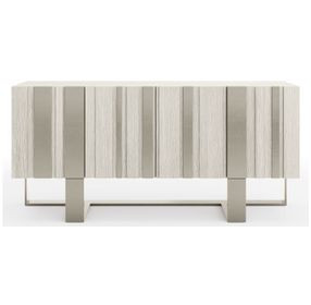 Tempo Beige 4 Door Buffet with 1 Drawer and 2 Shelves