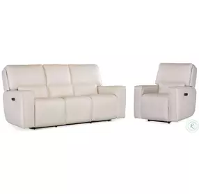 Miles Gray Leather Zero Gravity Power Reclining Living Room Set With Power Headrest