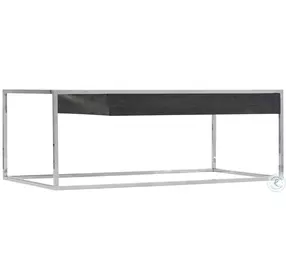 Logan Square Grey Mist And Cinder Cocktail Table