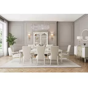 La Marisia Creamy Pearl Dining Room Set