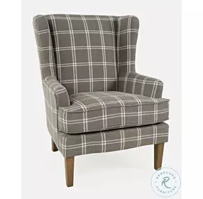 Lacroix Graphite Accent Chair
