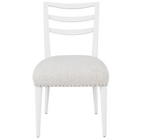 Wilmington White Laderback Dining Chair Set of 2