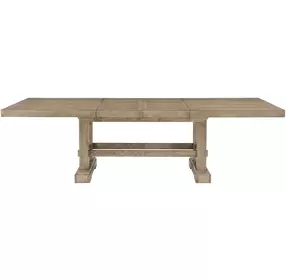 Napa Brown 72" Extendable Rectangular Dining Table
